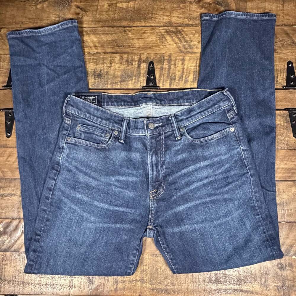 Abercrombie & Fitch 32x32 Kennan Straight Stretch Jeans